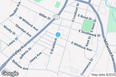 Map image of the property - 31 W Whitlock Ave