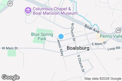 Map image of the property - 133 W Pine St