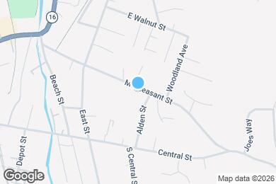 Map image of the property - 57 Mt Pleasant St