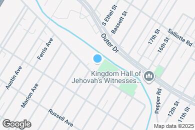 Map image of the property - Montie Park Apartments