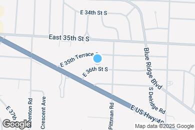 Map image of the property - 9932 E 36th St S