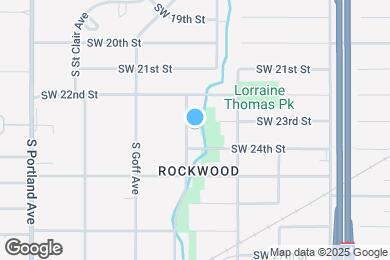 Map image of the property - 3340 SW 23rd St