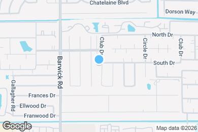 Map image of the property - 1252 Club Dr W