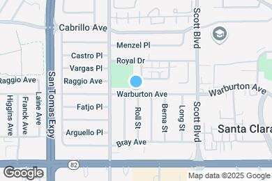 Map image of the property - 2237 Warburton Ave
