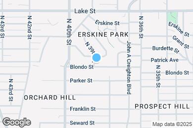 Map image of the property - 3830 Blondo St