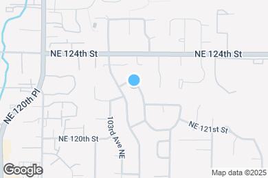 Map image of the property - 12225 105th Ave NE