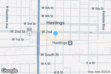 Map image of the property - 136 N Hastings Ave