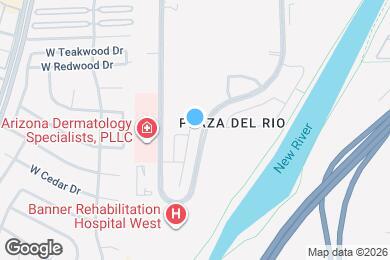 Map image of the property - 13023 N 93rd Dr