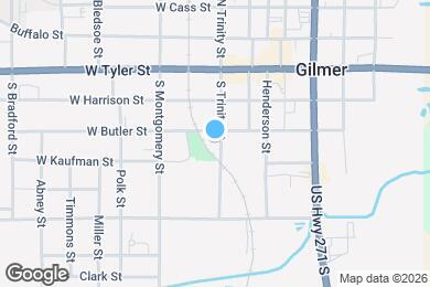 Map image of the property - 308 S Trinity St