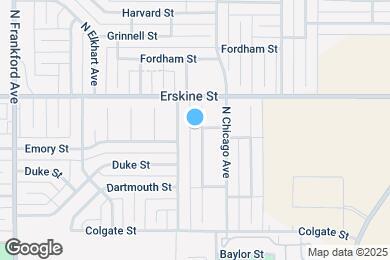 Map image of the property - 523 N Clinton Ave