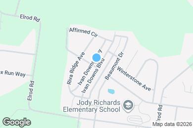 Map image of the property - 1395 Ivan Downs Blvd
