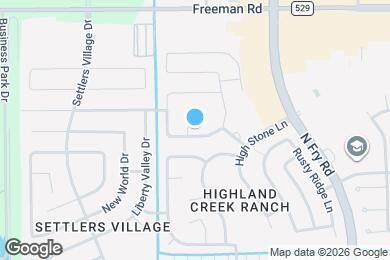 Map image of the property - 20734 Baron Bend Ln