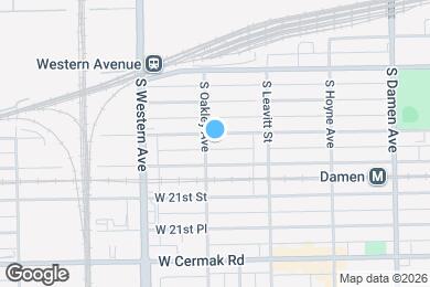Map image of the property - 2253 W 19th St