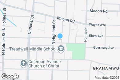 Map image of the property - 993 Gordon St