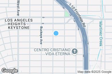 Map image of the property - 1532 Santa Monica St