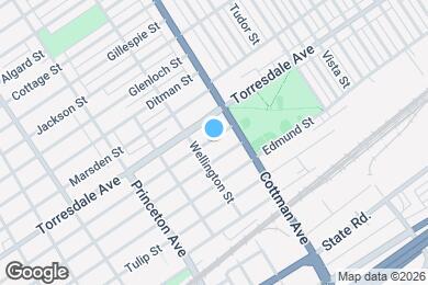 Map image of the property - 7217 Vandike St