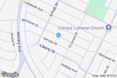 Map image of the property - 1425 Biemeret St