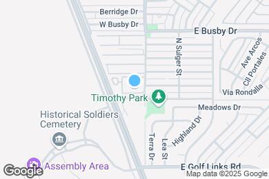 Map image of the property - Sierra Carmichael Apartments