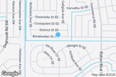 Map image of the property - 250 Breakwater St SE