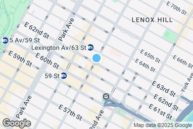 Map image of the property - 200 E 62nd St