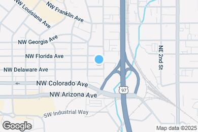 Map image of the property - 114 NW Delaware Ave
