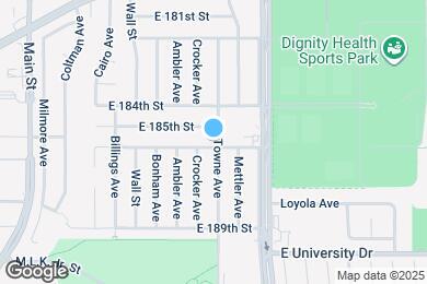 Map image of the property - 18517 Towne Ave