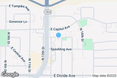 Map image of the property - 1930 N 14th St