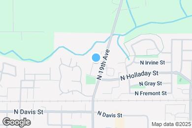 Map image of the property - 888 N 18th Ave