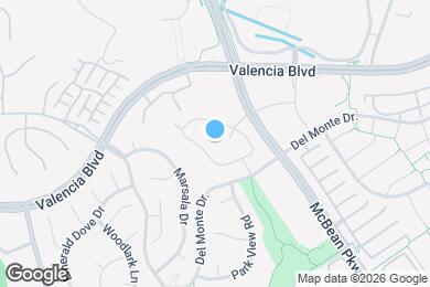 Map image of the property - 24131 Del Monte Dr.