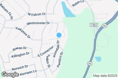 Map image of the property - 701 Avondale Dr