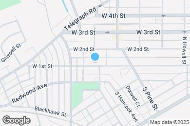 Map image of the property - 2312 W 1st St