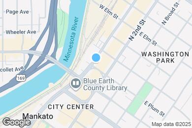 Map image of the property - 301 N Riverfront Dr