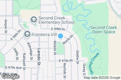 Map image of the property - 16463 E 98th Way