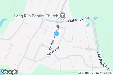 Map image of the property - 17017 Bowline View Trail