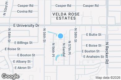 Map image of the property - 308 N Sandal