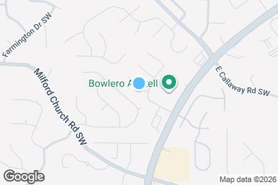 Map image of the property - 1253 Waymar Ct SW