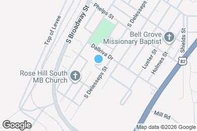 Map image of the property - 1334 Roosevelt St