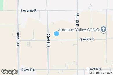 Map image of the property - 9249 E Avenue R4