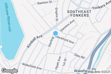 Map image of the property - 8 Blackford Ave