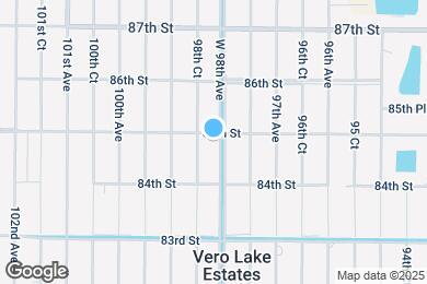 Map image of the property - 8475 W 98th Ave
