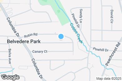 Map image of the property - 3218 Bluebird Ln