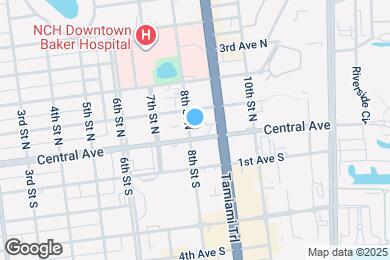 Map image of the property - 813 Central Ave