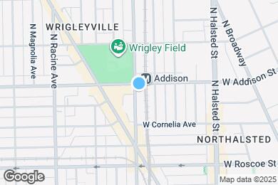 Map image of the property - 3547 N Sheffield Ave