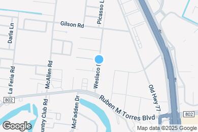 Map image of the property - 2550 Weslaco Rd