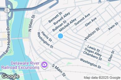 Map image of the property - 105 Chambers St