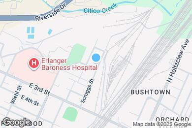 Map image of the property - 45 Scruggs St