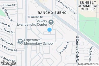 Map image of the property - 5243 S Via Laguna Blanca