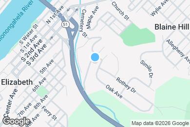 Map image of the property - 130 Penneman Ave