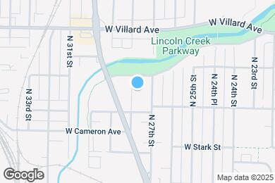 Map image of the property - 5040 N 28th St