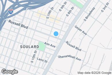 Map image of the property - 809 Russell Blvd